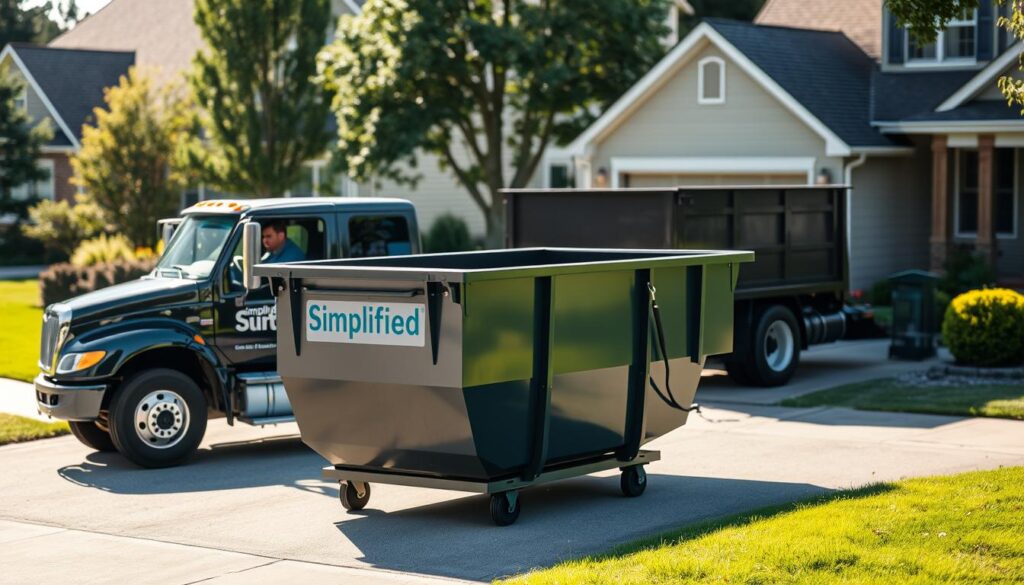 dumpster delivery service