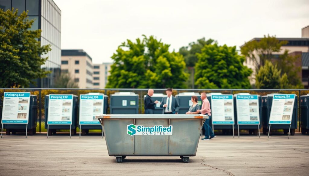 dumpster rental costs