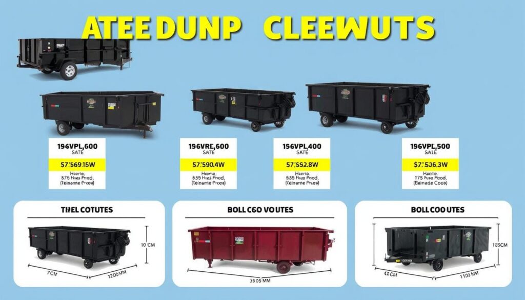 estate cleanout dumpster size