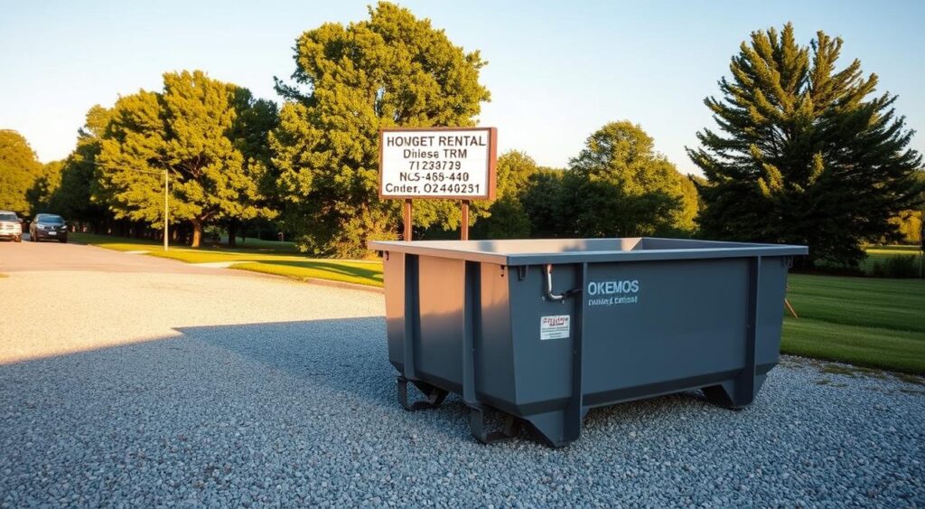Dumpster Rental Okemos Cost Considerations